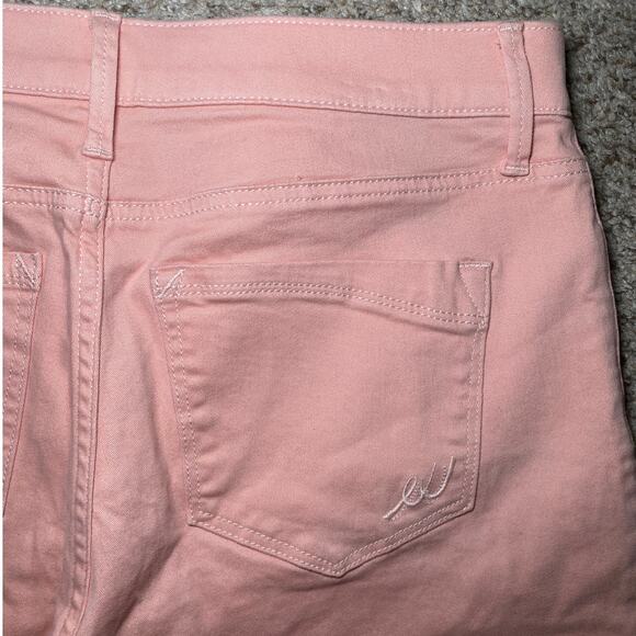 Express Size 8 - Light Pink Ankle Jeggings with Zippers - Picture 3 of 12